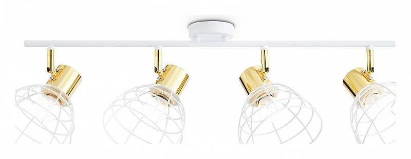 Спот Ambrella Light TR TR8603 цвет плафона/подвески Белый, цвет арматуры Белый, Золото