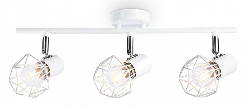 Спот Ambrella Light TR TR8631 цвет плафона/подвески Белый, цвет арматуры Белый, Хром