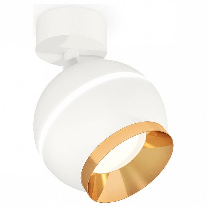 Спот Ambrella Light XM XM1101004 цвет плафона/подвески Белый, Золото, цвет арматуры Белый