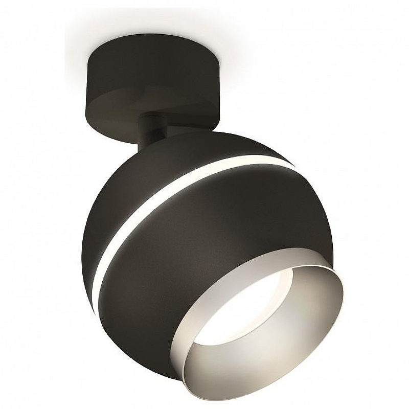 Спот Ambrella Light XM XM1102003 цвет плафона/подвески Черный, Серый, цвет арматуры Черный