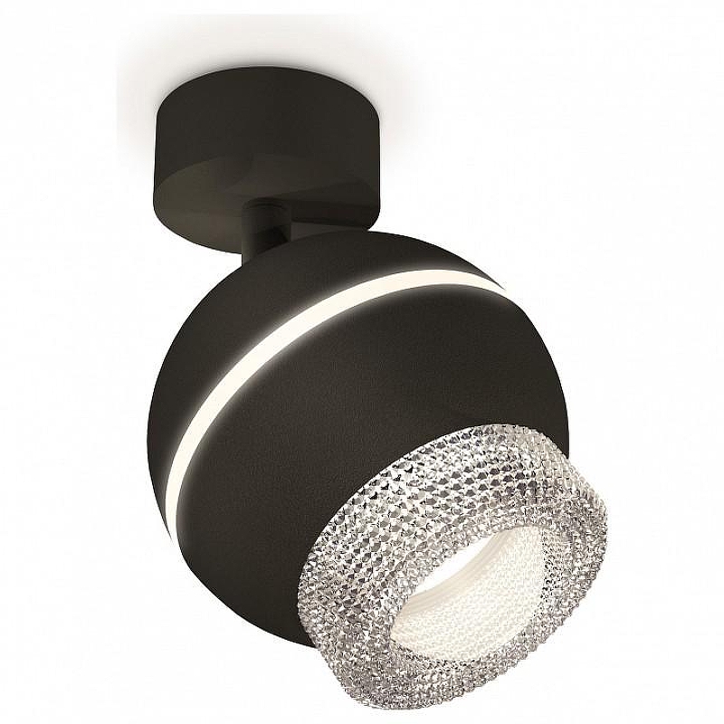 Спот Ambrella Light XM XM1102010 цвет плафона/подвески Прозрачный, Хром, цвет арматуры Черный