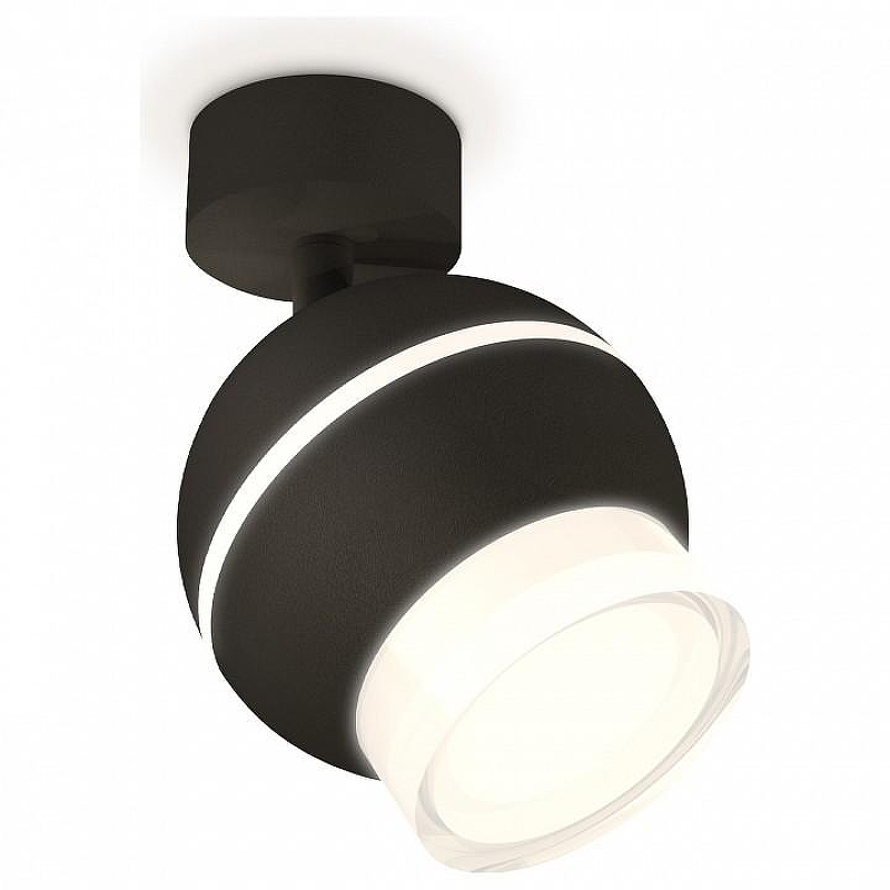 Спот Ambrella Light XM XM1102016 цвет плафона/подвески Прозрачный, Хром, цвет арматуры Черный
