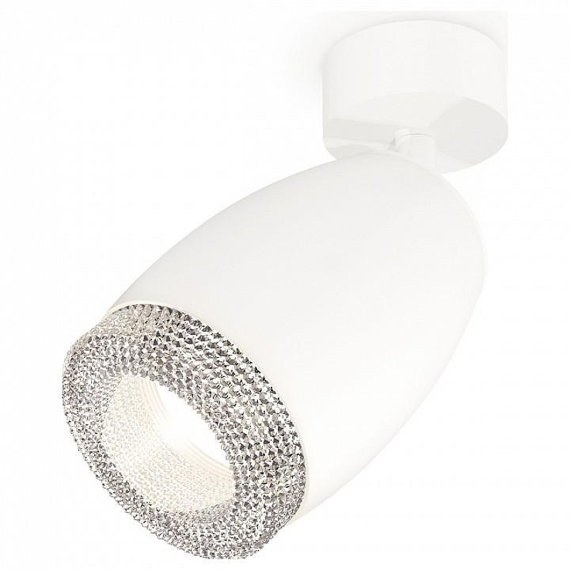Спот Ambrella Light XM XM1122002 цвет плафона/подвески Белый, Прозрачный, цвет арматуры Белый