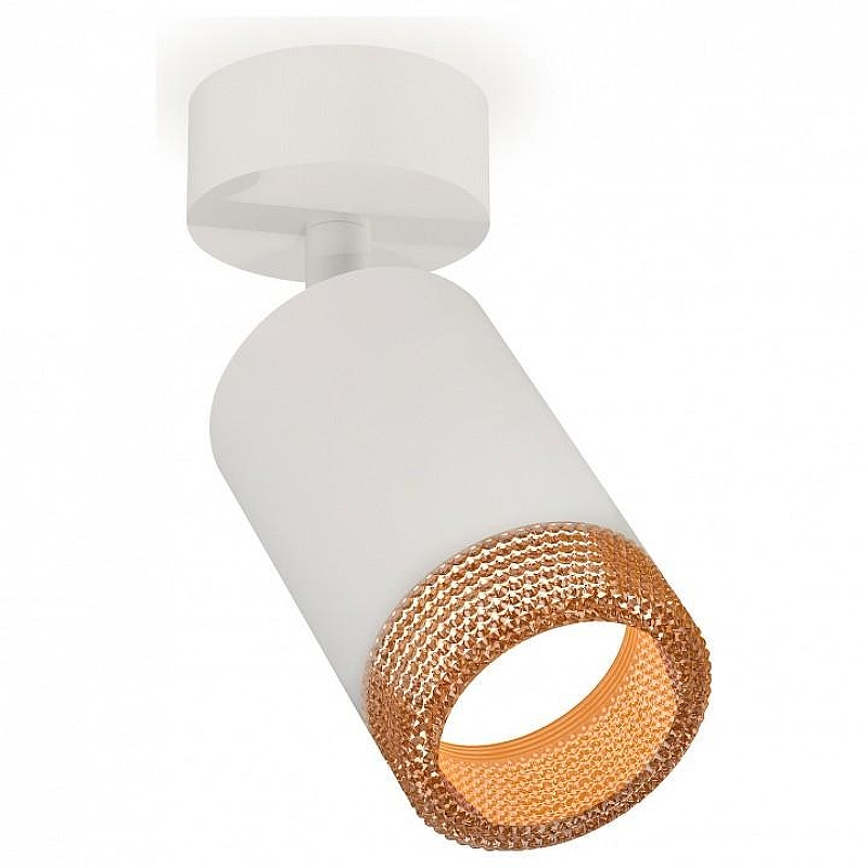 Спот Ambrella Light XM XM6312005 цвет плафона/подвески Белый, Коричневый, цвет арматуры Белый