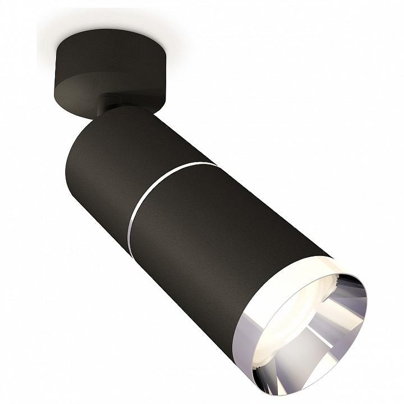 Спот Ambrella Light XM XM6313010 цвет плафона/подвески Черный, Серебро, цвет арматуры Черный