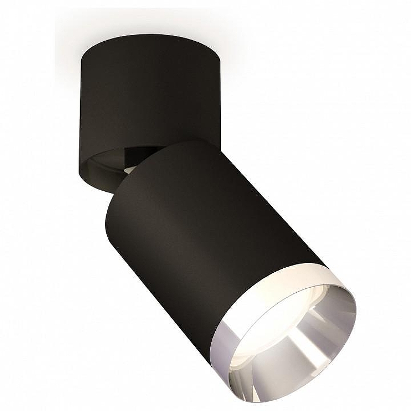 Спот Ambrella Light XM XM6313042 цвет плафона/подвески Серебро, Черный, цвет арматуры Черный