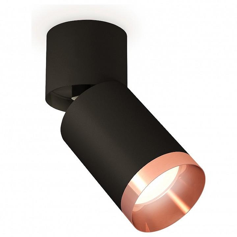 Спот Ambrella Light XM XM6313045 цвет плафона/подвески Бронза, Черный, цвет арматуры Черный