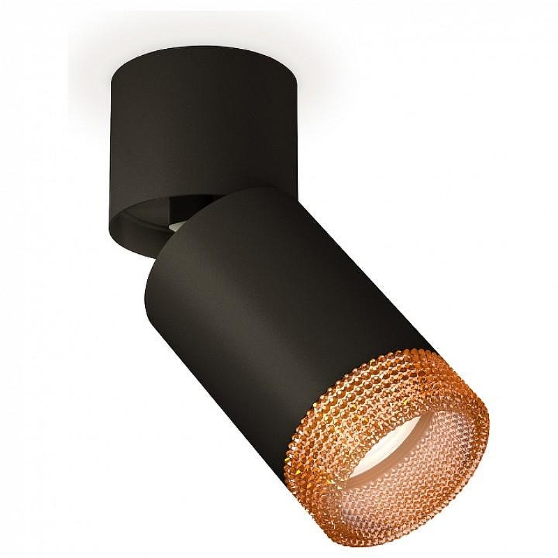 Спот Ambrella Light XM XM6313064 цвет плафона/подвески Коричневый, Черный, цвет арматуры Черный