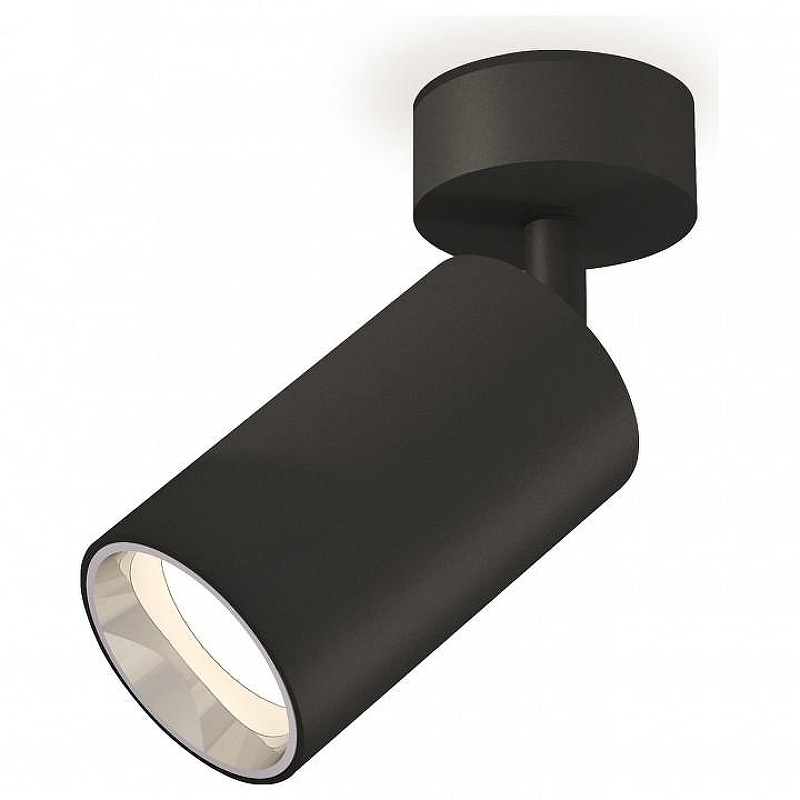 Спот Ambrella Light XM XM6323003 цвет плафона/подвески Серебро, Черный, цвет арматуры Черный