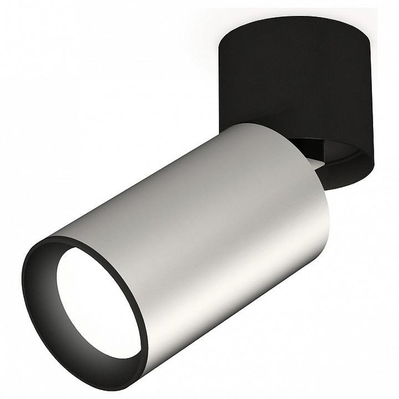 Спот Ambrella Light XM XM6324040 цвет плафона/подвески Серебро, Черный, цвет арматуры Черный