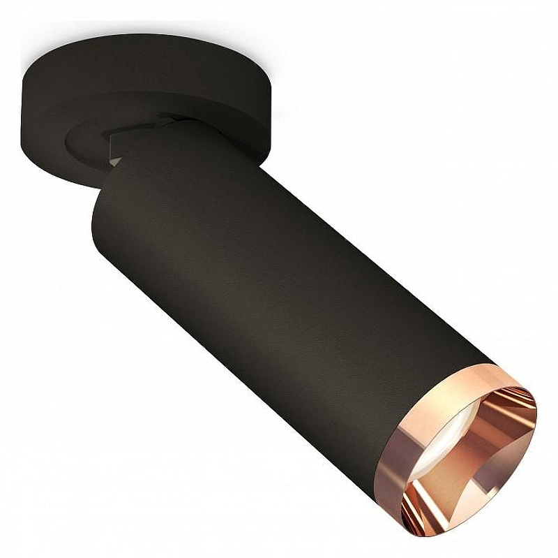 Спот Ambrella Light XM XM6343205 цвет плафона/подвески Золото, Черный, цвет арматуры Черный
