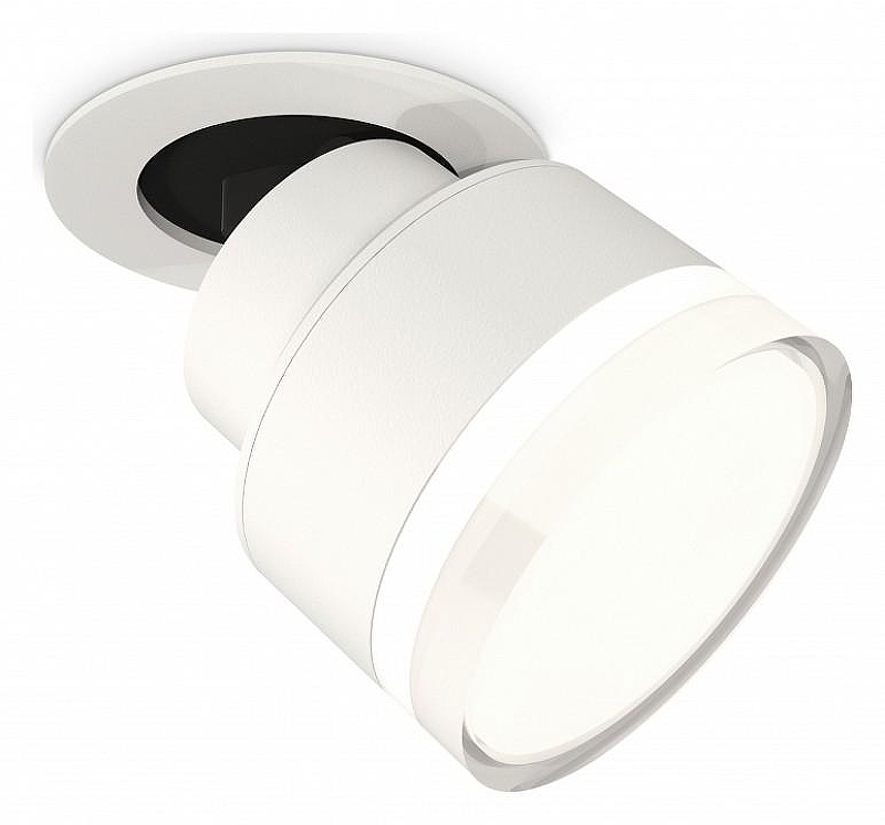 Спот Ambrella Light XM XM8101528 цвет плафона/подвески Белый, Прозрачный, цвет арматуры Белый