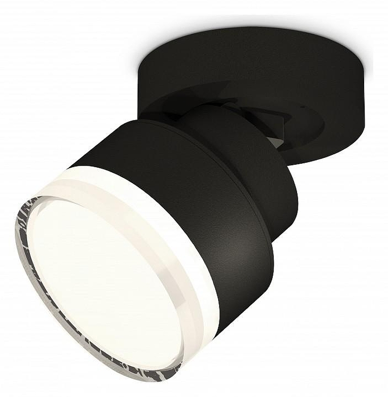 Спот Ambrella Light XM XM8102028 цвет плафона/подвески Белый, Прозрачный, цвет арматуры Черный