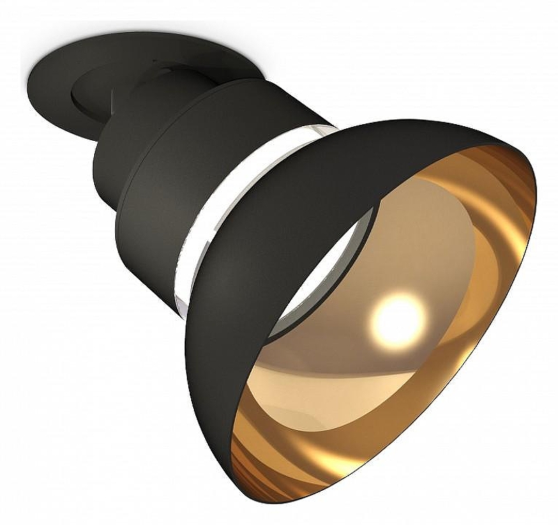 Спот Ambrella Light XM XM8102601 цвет плафона/подвески Золото, Черный, цвет арматуры Черный
