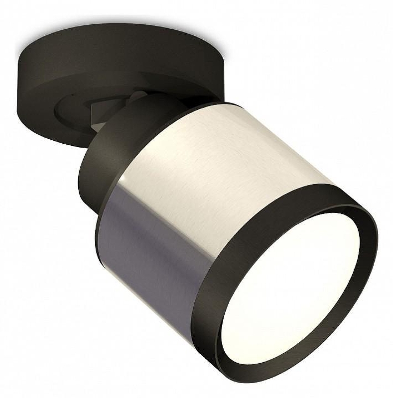 Спот Ambrella Light XM XM8120001 цвет плафона/подвески Серебро, Черный, цвет арматуры Черный