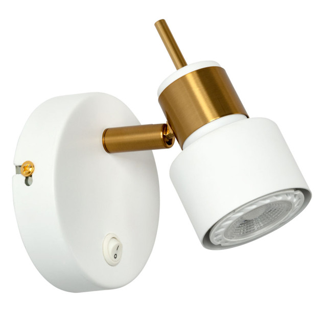 спот ARTE LAMP Альмах GU10 1х40Вт белый