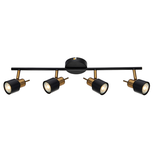 спот ARTE LAMP Альмах GU10 4х50Вт металл черный