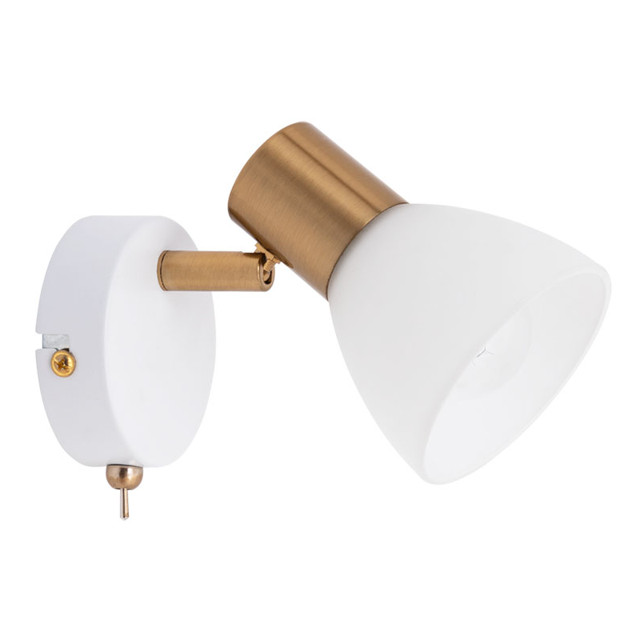 спот ARTE LAMP Фалено E14 1х40Вт металл белый
