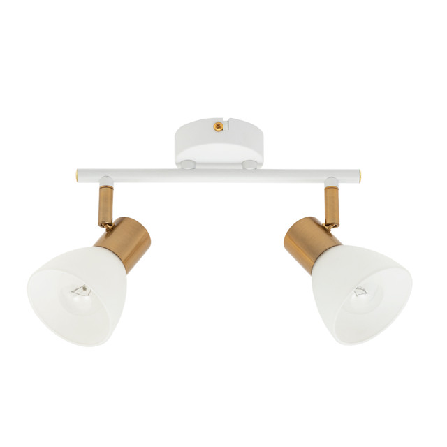 спот ARTE LAMP Фалено E14 2х40Вт металл белый