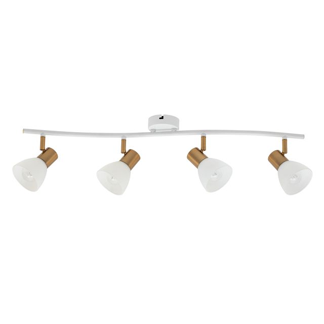 спот ARTE LAMP Фалено E14 4х40Вт металл белый