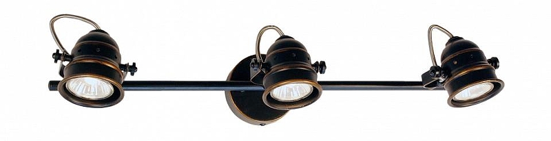 Спот Citilux Веймар CL537531 цвет плафона/подвески Коричневый, цвет арматуры Коричневый, Хром