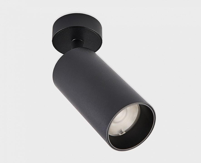 Спот Italline IT02 IT02-018 black 3000K-4263 цвет плафона/подвески Черный, цвет арматуры Черный