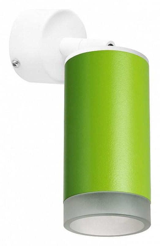 Спот Lightstar Rullo RB43430 цвет плафона/подвески Зеленый, Прозрачный, цвет арматуры Белый