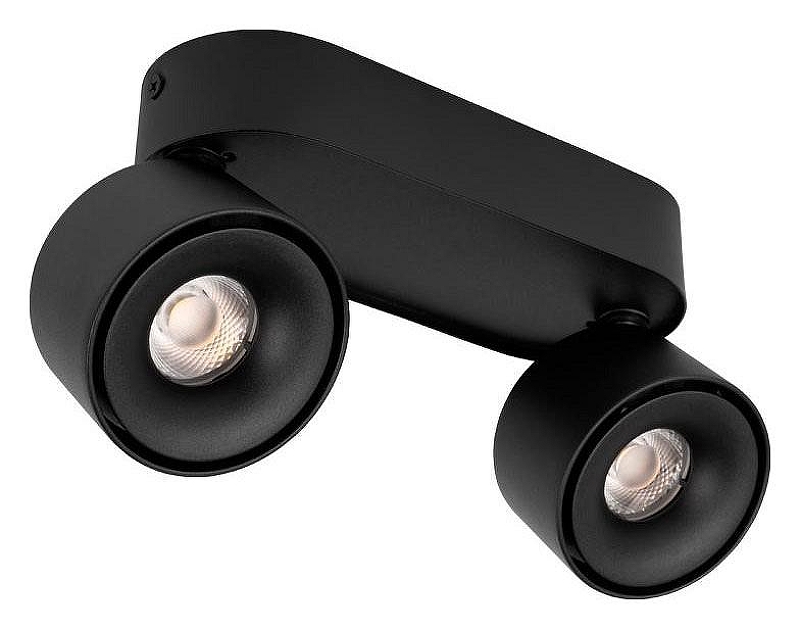 Спот Loft it Focus 10323/2A Black цвет плафона/подвески Черный, цвет арматуры Черный
