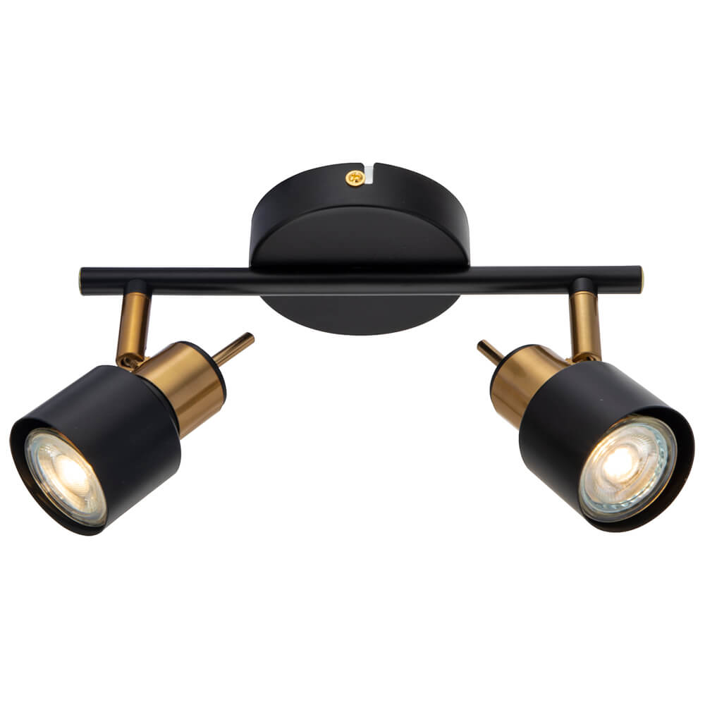 Спот настенно-потолочный Arte Lamp a1906pl-2bk