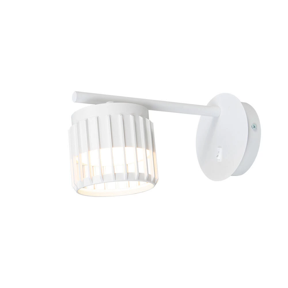 Спот настенный Arte Lamp Atria GX53 12 Вт 1 кв.м белый IP20 (A8032AP-1WH)