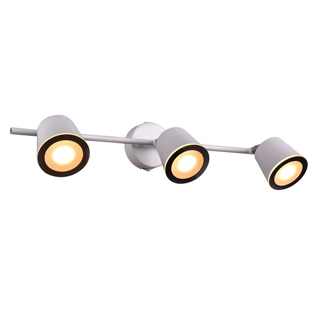 спот РОССвет 3xLED 15Вт белый