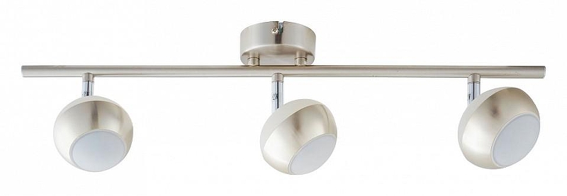 Спот TopLight Doreen TL1241Y-03SN цвет плафона/подвески Белый, Никель, цвет арматуры Никель