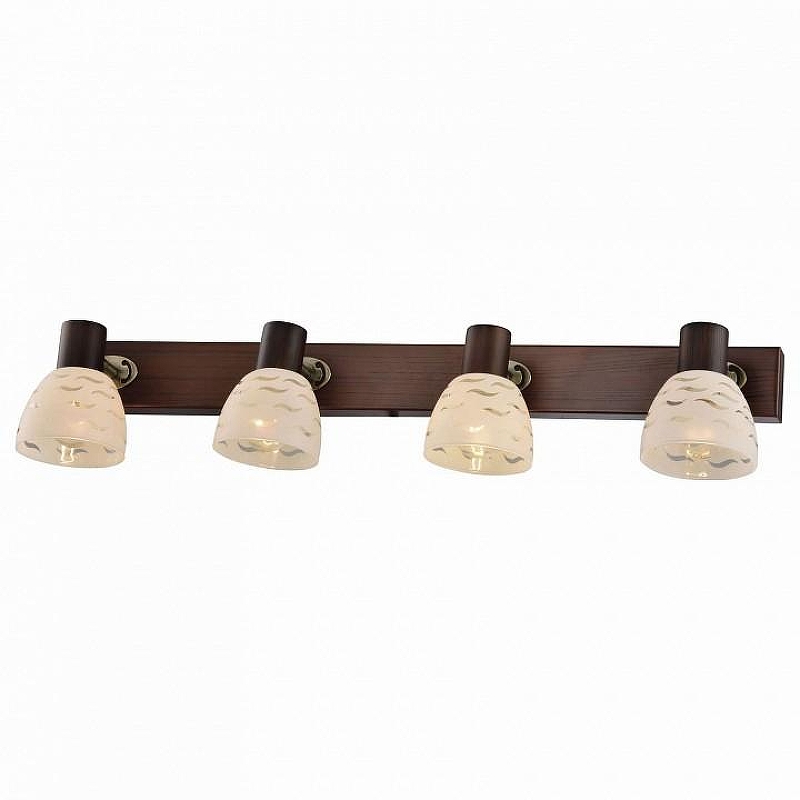 Спот TopLight Shayla TL3730Y-04BB цвет плафона/подвески Бежевый, цвет арматуры Бронза, Коричневый