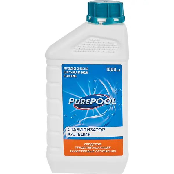 Ср-во PurePool от известковых отложений для бассейнов 1л