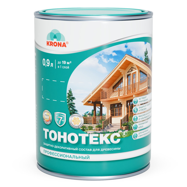 средство деревозащитное ТОНОТЕКС 0,9л сосна, арт. 66303707