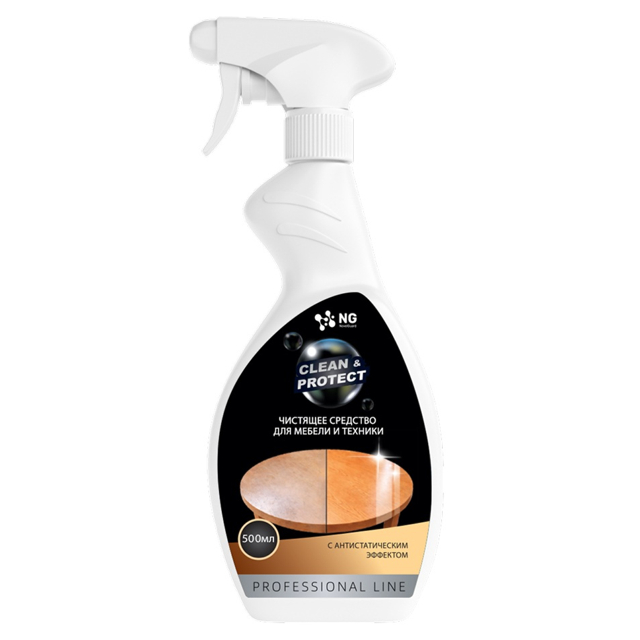 средство для мебели NG Clean Protect 500мл спрей
