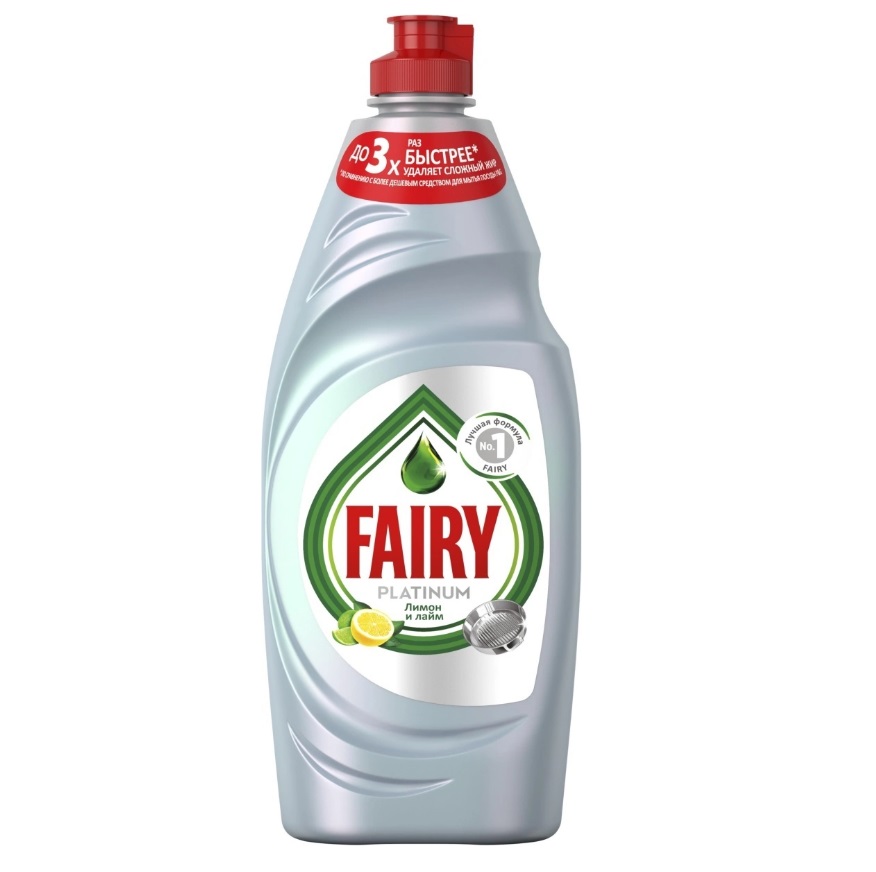 Средство для мытья посуды Fairy лайм 650 мл