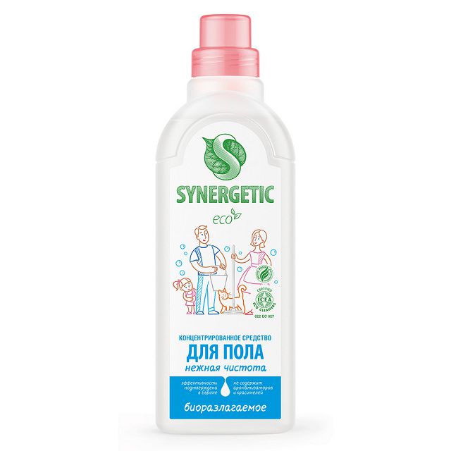 средство для пола SYNERGETIC Нежная чистота 750мл