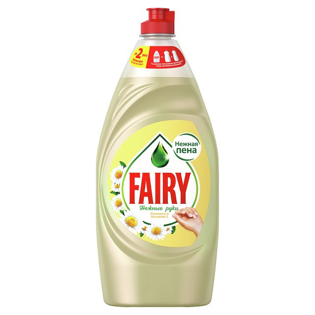 средство для посуды FAIRY Окси Нежные руки Ромашка и витамин Е 900мл