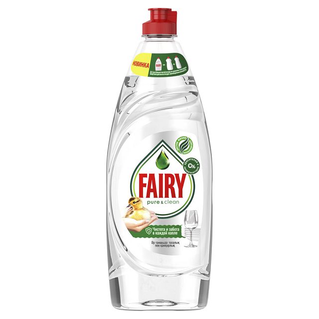 средство для посуды FAIRY Pure&Clean 650мл