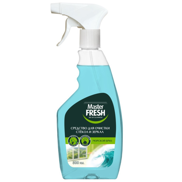 средство для стекол MASTER FRESH Морской бриз 500мл