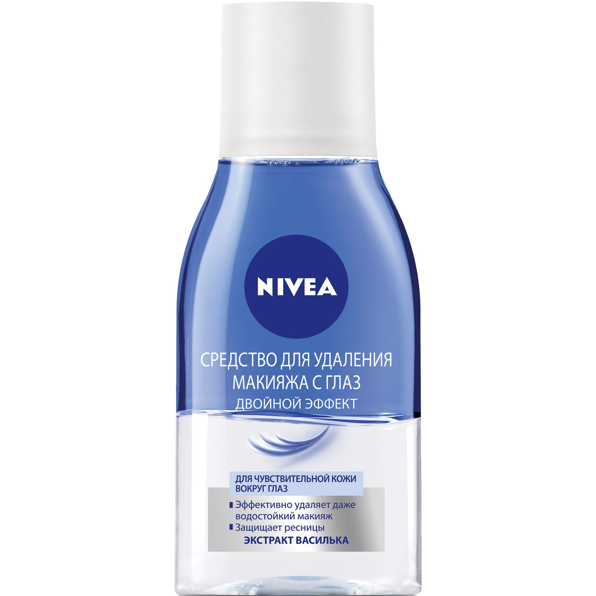 Средство для удаления макияжа с глаз "Двойной эффект" 125мл Nivea