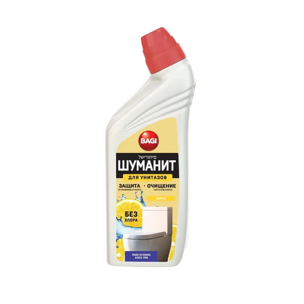 Средство для унитаза Bagi Шуманит лимон 650 мл