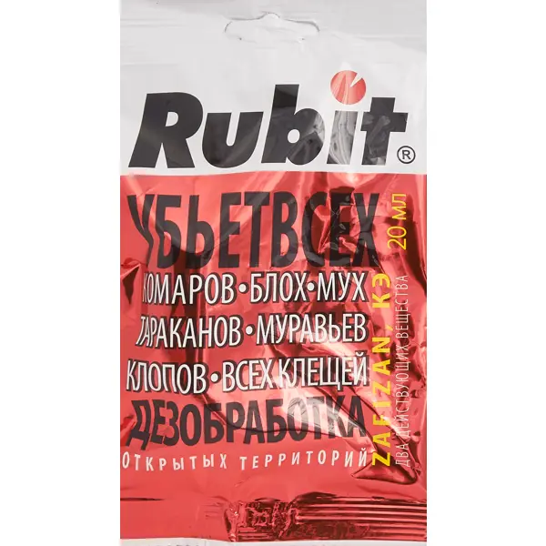 Средство для защиты от клещей Rubit жидкость 20 мл