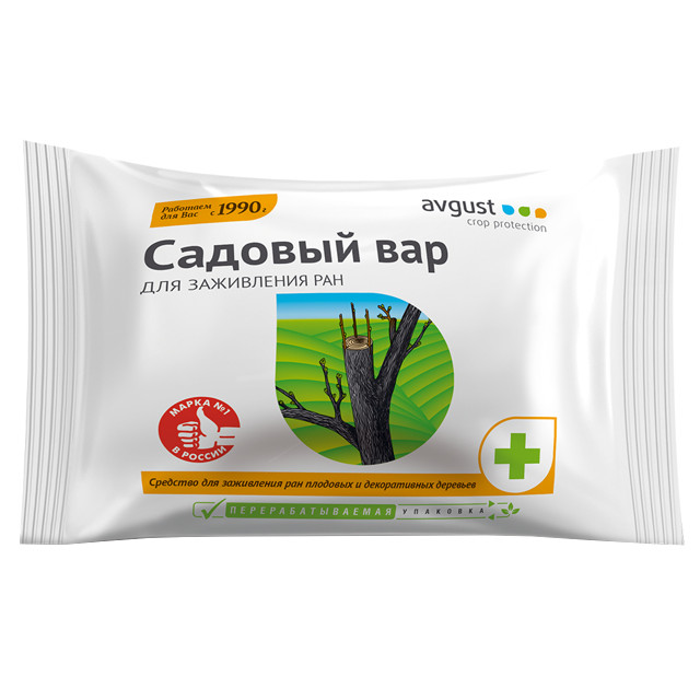 средство защитное AVGUST Садовый вар брикет 150г