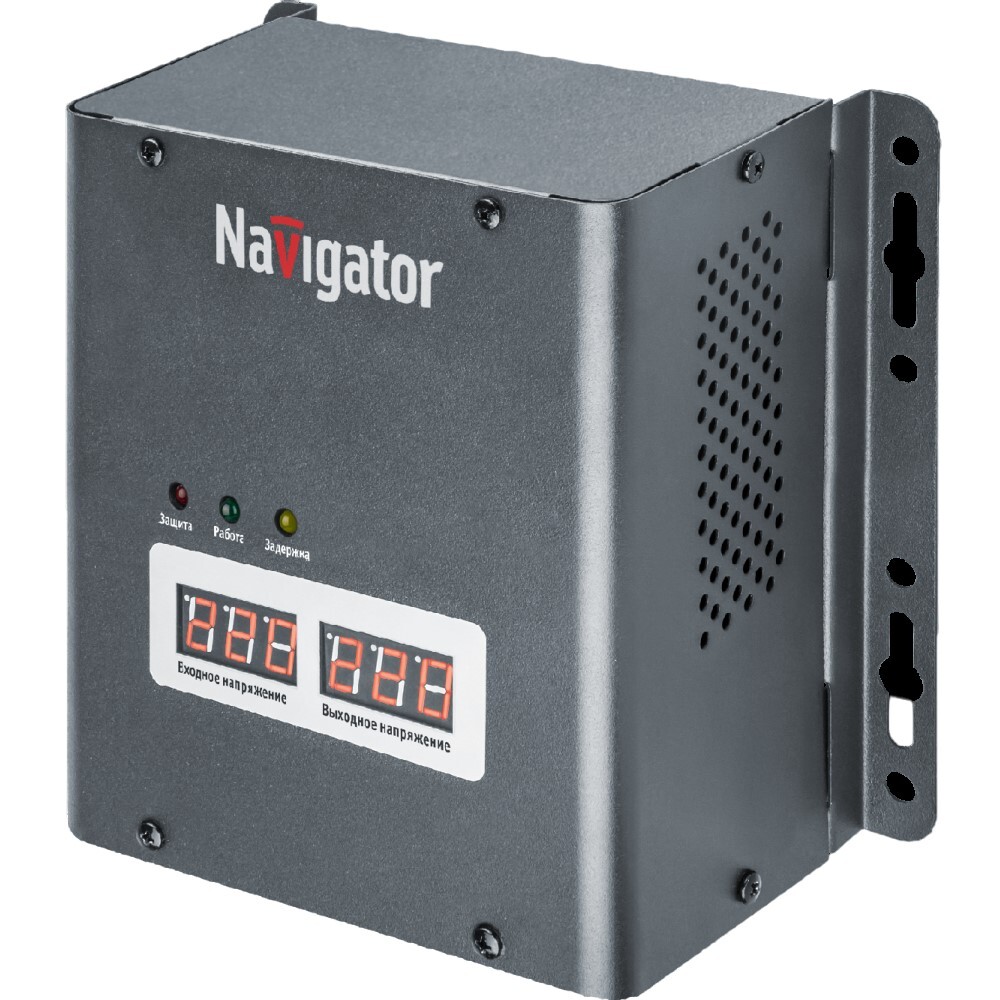 Стабилизатор напряжения Navigator NVR-RW1 однофазный 220 В 0,5 кВт навесной