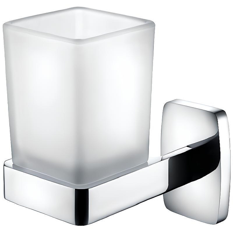 Стакан для зубных щеток CeramaLux Cube 12602 Хром