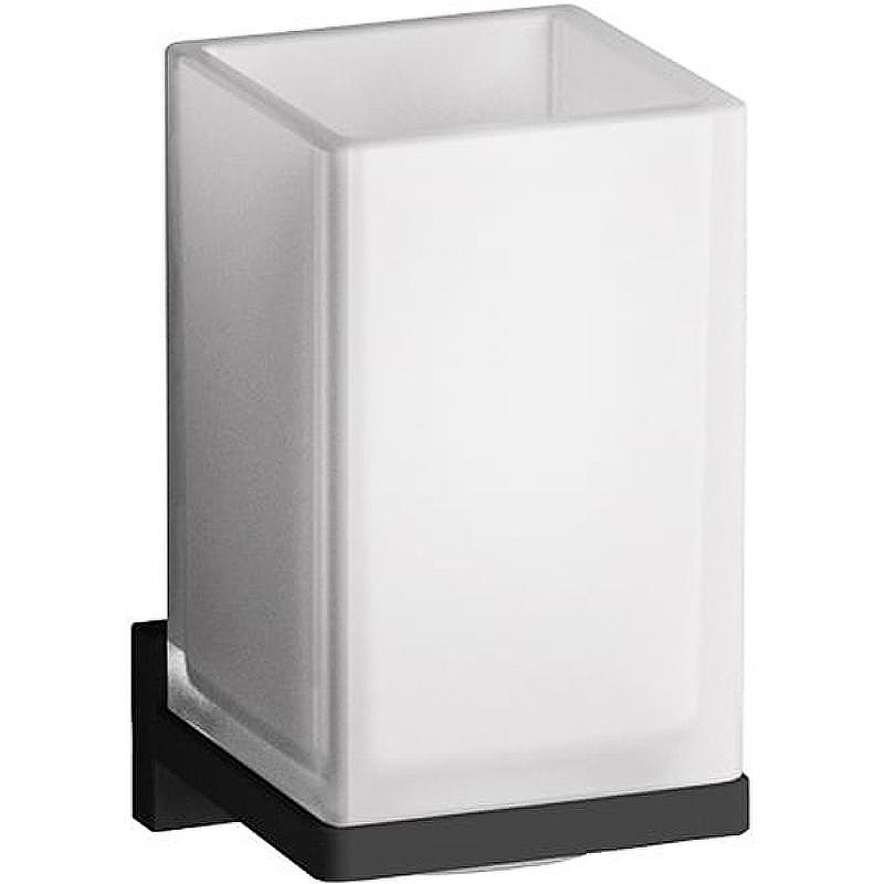 Стакан для зубных щеток Colombo Design Look B1602.NM-VAN Черный матовый