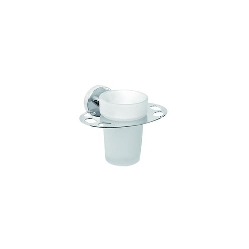 Стакан для зубных щеток D-Lin D211100 цвет Хром