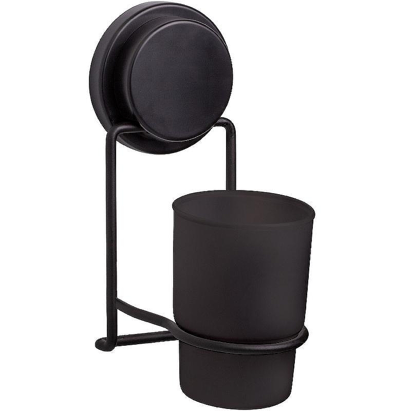 Стакан для зубных щеток Fixsen Magic Black FX-45006 Черный матовый